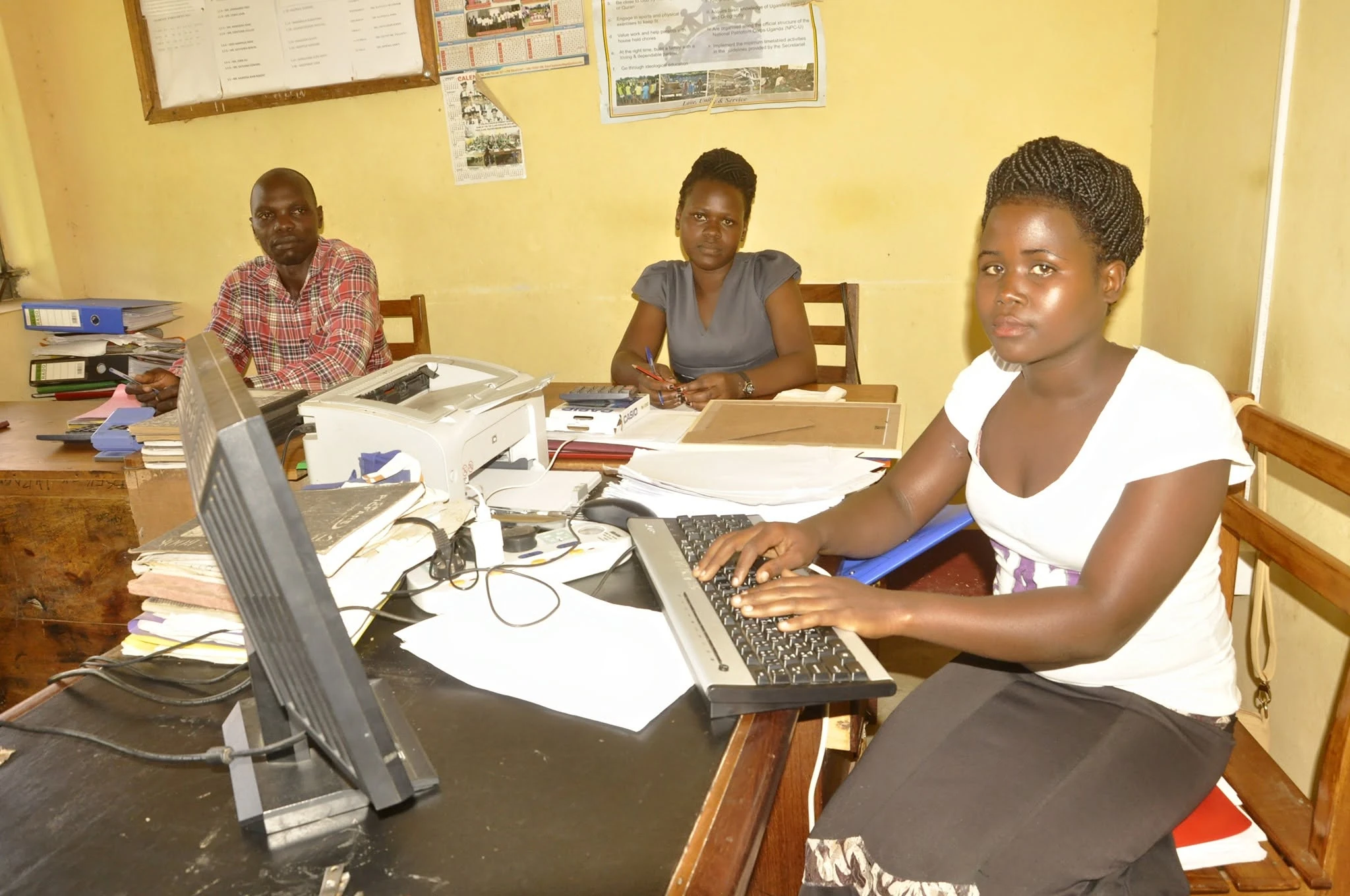 Administration office at St Paul Kyanukuzi
