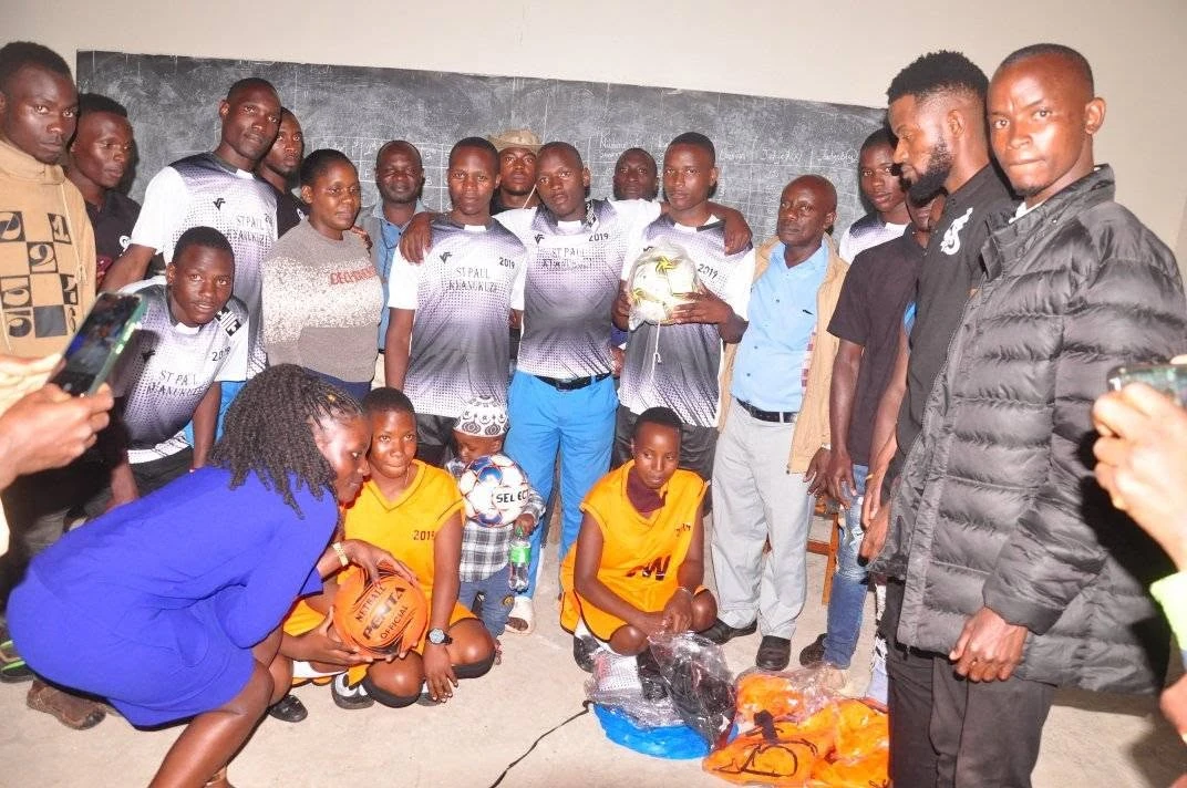 St Paul Kyanukuzi co-curricular activity and sports support