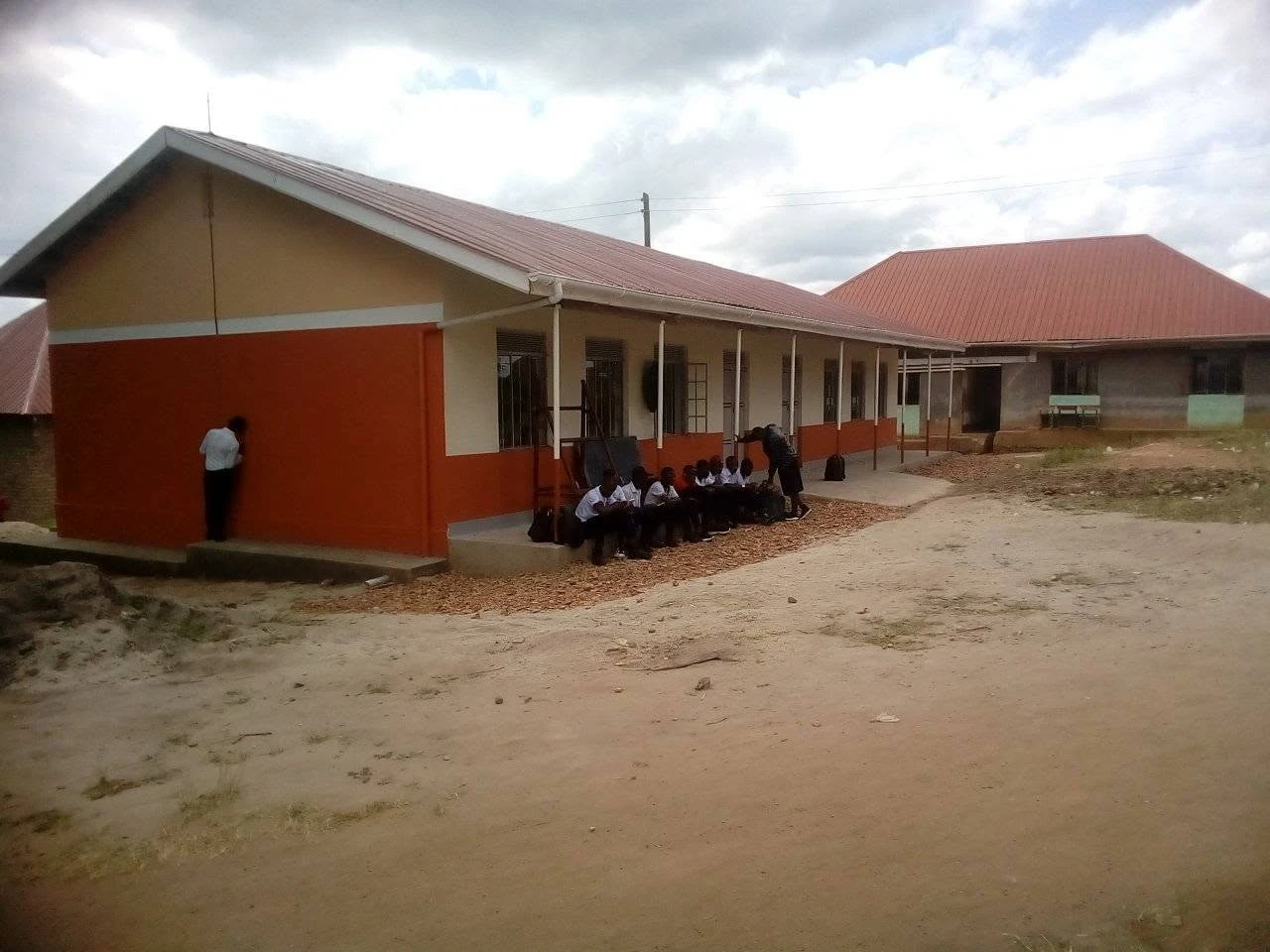 Classroom block at St Paul Kyanukuzi Secondary School