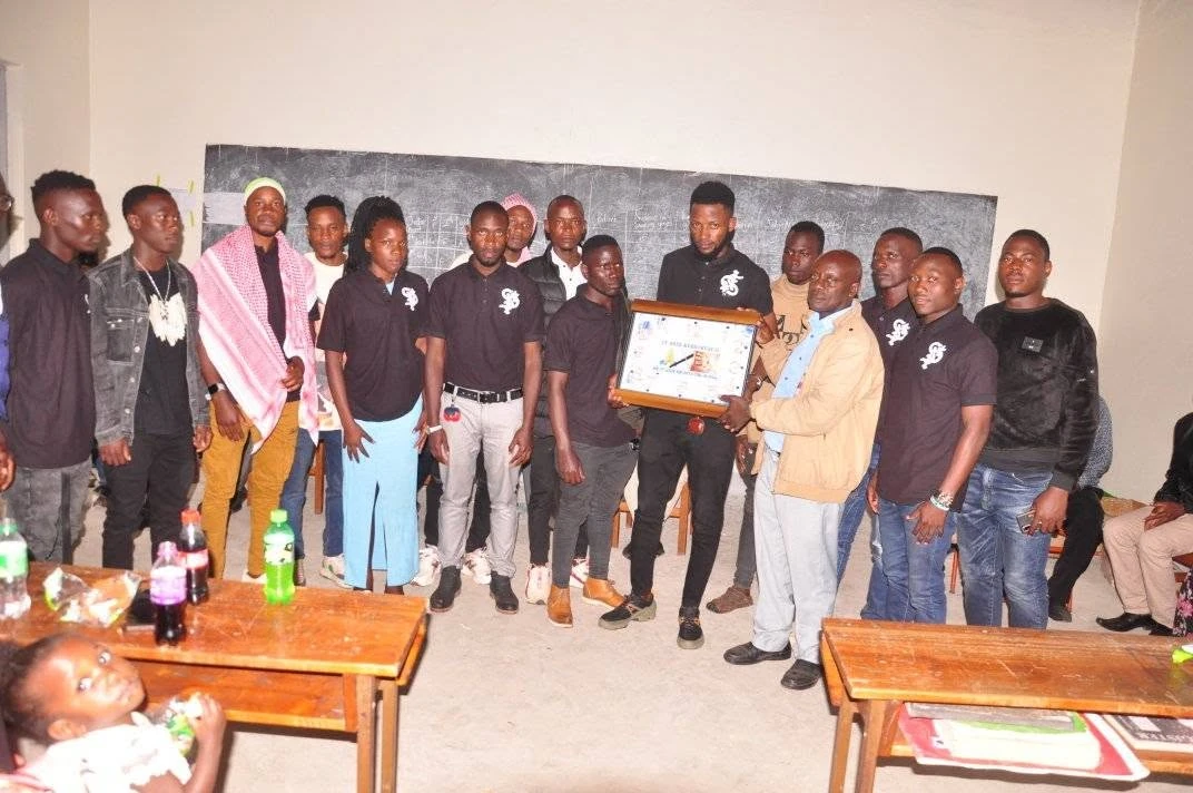 Recognition activity involving the St Paul Kyanukuzi school community