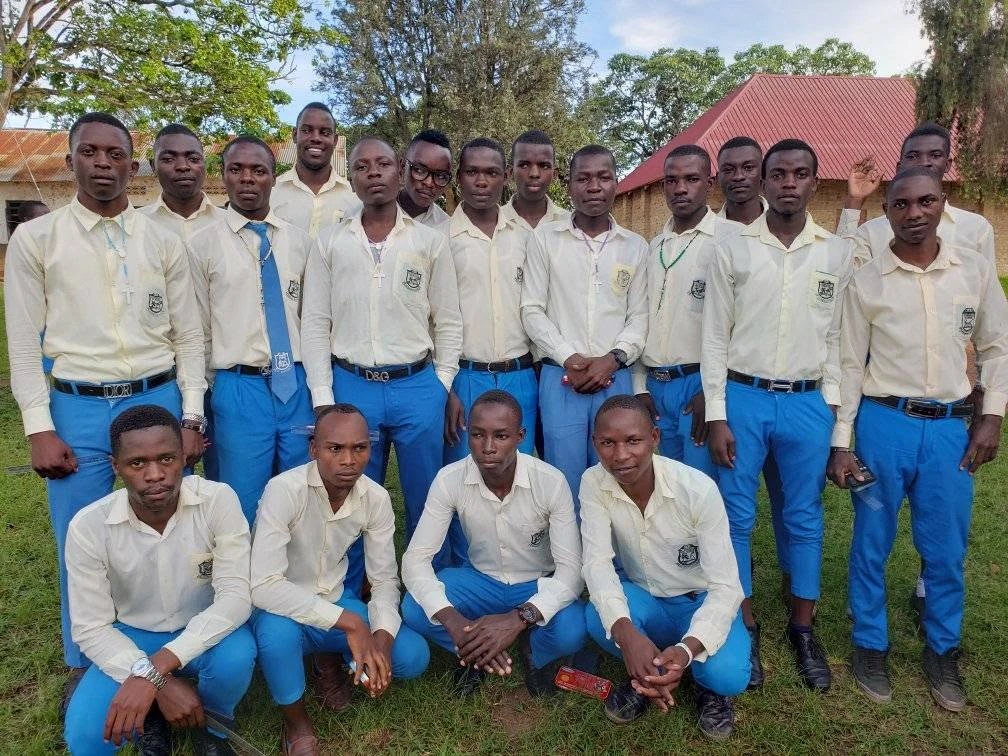 Senior male students of St Paul Kyanukuzi Secondary School