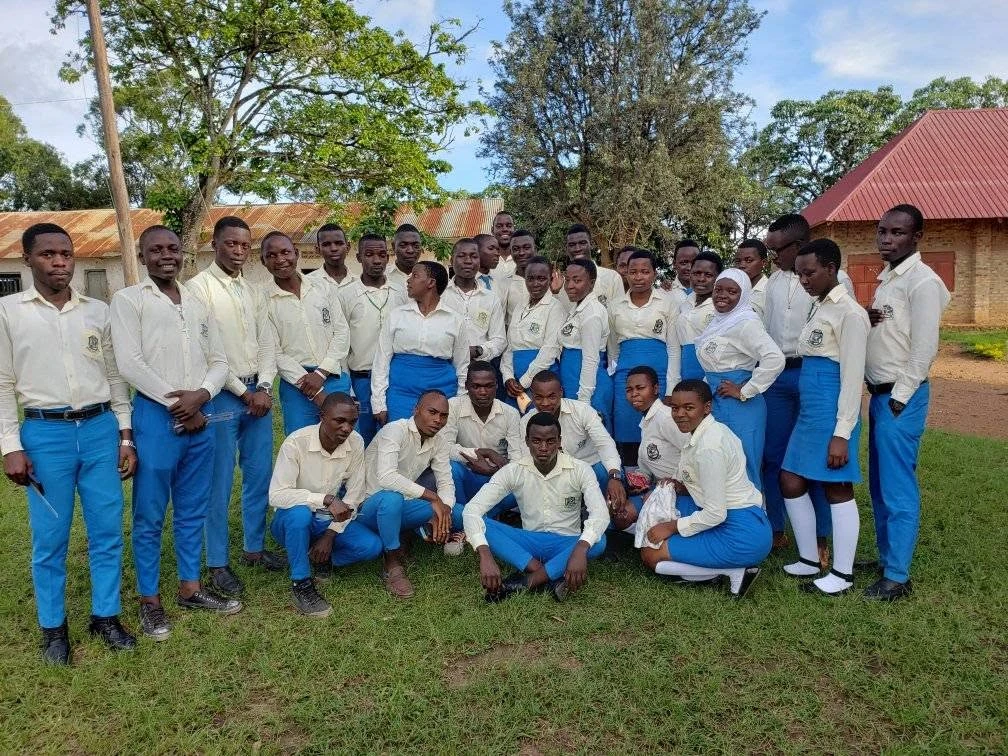 Senior students of St Paul Kyanukuzi